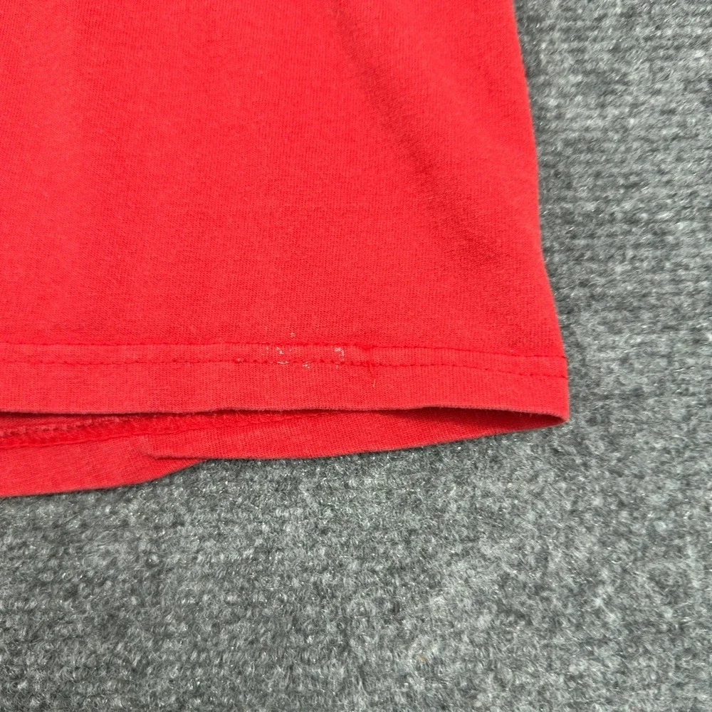 Vintage Boston Red Sox Adidas Shirt Mens L Red Cotton Long Sleeve Graphic Sporty